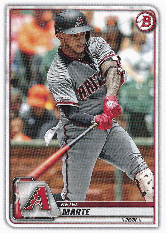 2020 Bowman Ketel Marte #3 Arizona Diamondbacks