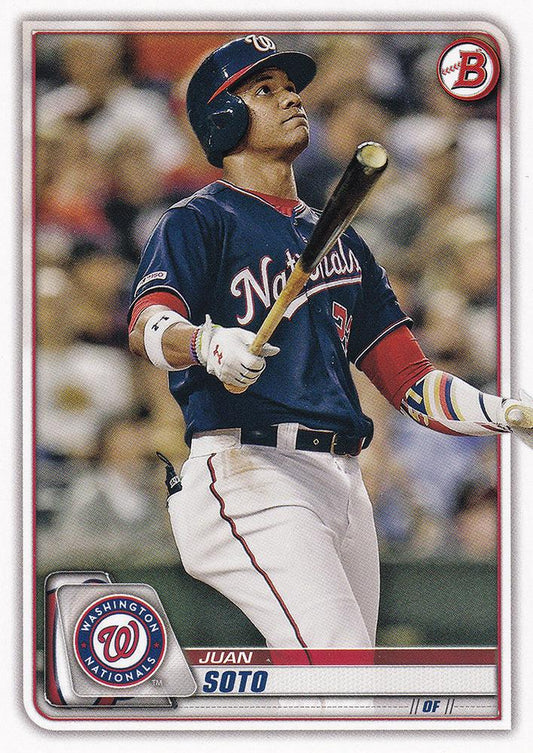 2020 Bowman Juan Soto #10 Washington Nationals