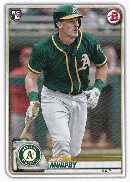 2020 Bowman Sean Murphy RC #11 Oakland Athletics