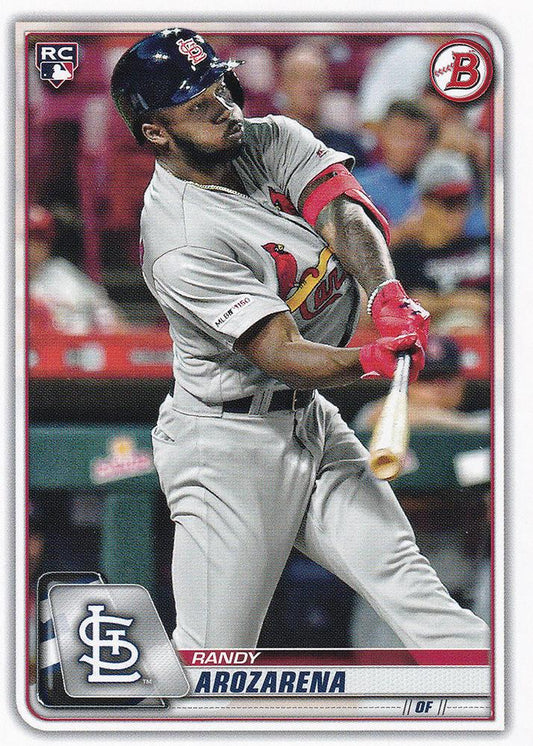 2020 Bowman Randy Arozarena RC #24 St. Louis Cardinals