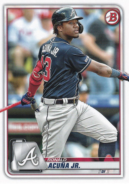2020 Bowman Ronald Acuna Jr. #27 Atlanta Braves