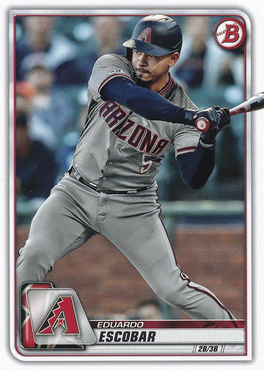 2020 Bowman Eduardo Escobar #29 Arizona Diamondbacks