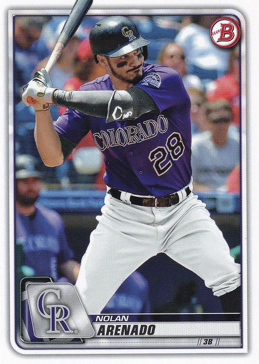 2020 Bowman Nolan Arenado #33 Colorado Rockies