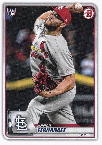 2020 Bowman Junior Fernandez RC #39 St. Louis Cardinals