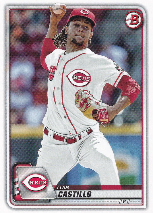 2020 Bowman Luis Castillo #56 Cincinnati Reds