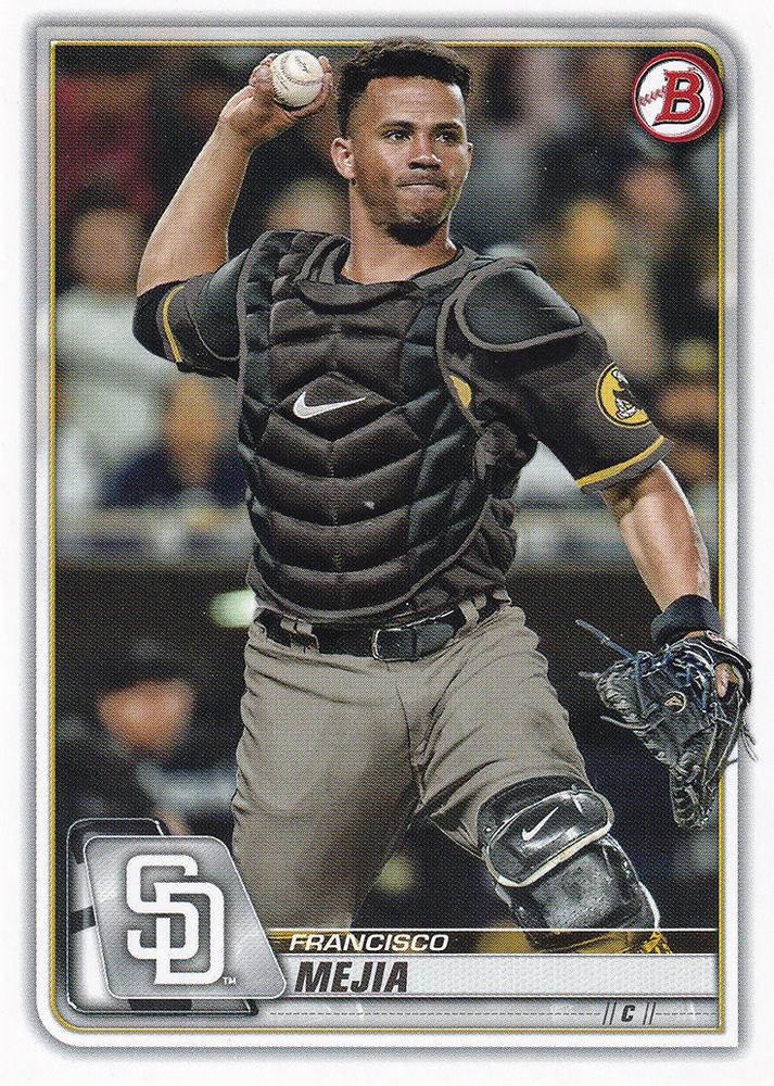 2020 Bowman Francisco Mejia #57 San Diego Padres