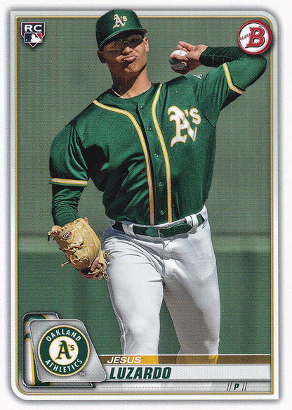 2020 Bowman Jesus Luzardo RC #61 Oakland Athletics