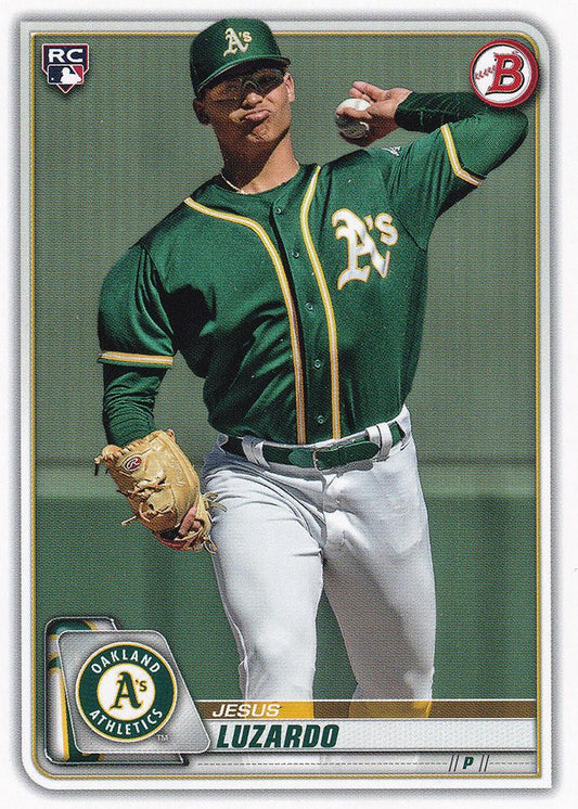 2020 Bowman Jesus Luzardo RC #61 Oakland Athletics