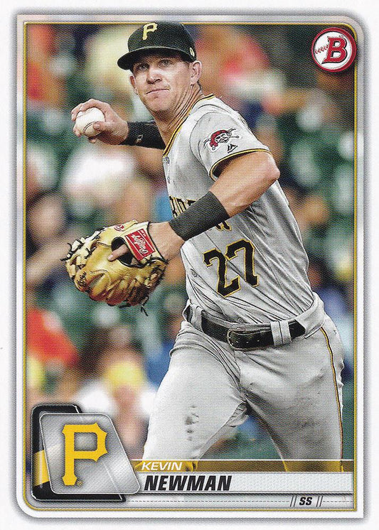 2020 Bowman Kevin Newman #62 Pittsburgh Pirates