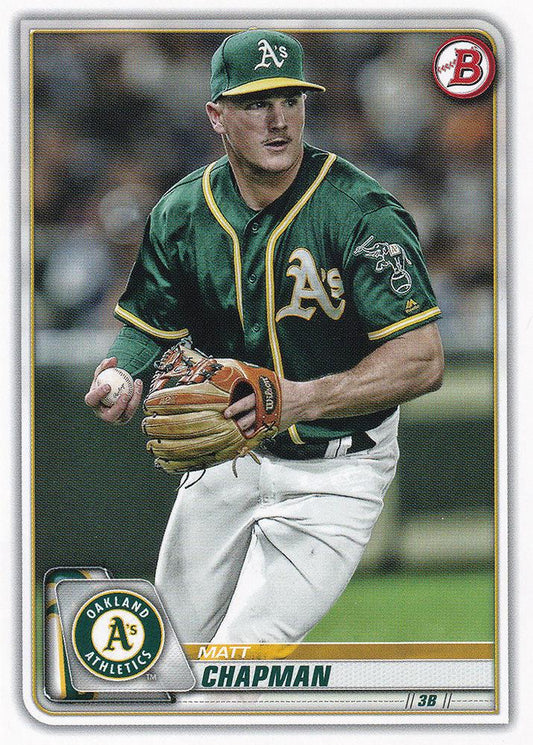 2020 Bowman Matt Chapman #73 Oakland Athletics