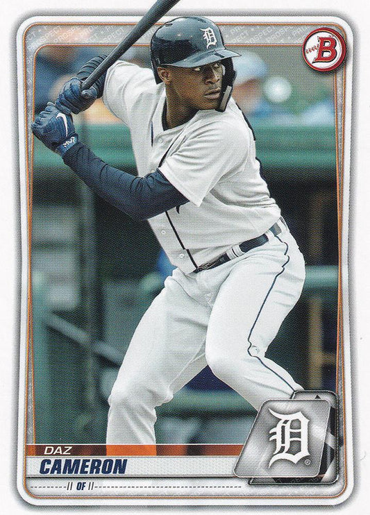 2020 Bowman Prospects Daz Cameron BP-45 Detroit Tigers