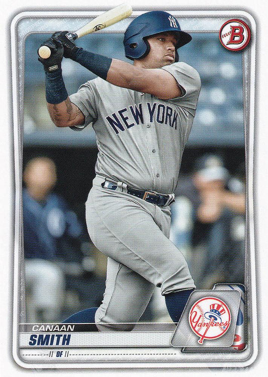 2020 Bowman Prospects Canaan Smith BP-69 New York Yankees