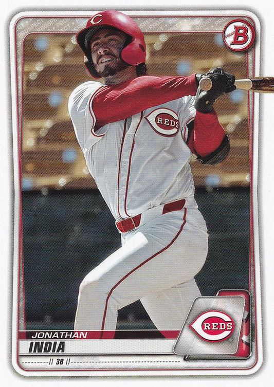 2020 Bowman Prospects Jonathan India BP-73 Cincinnati Reds