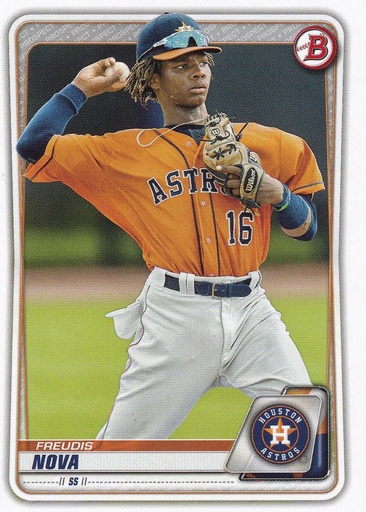2020 Bowman Prospects Freudis Nova BP-82 Houston Astros