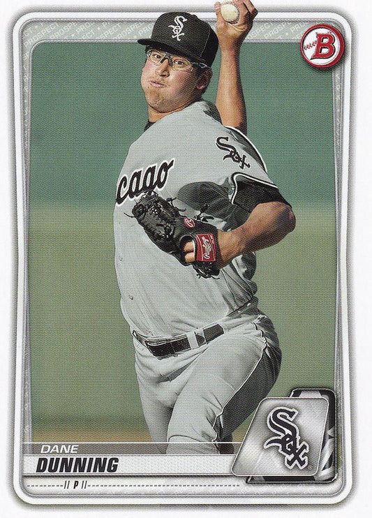 2020 Bowman Prospects Dane Dunning BP-92 Chicago White Sox