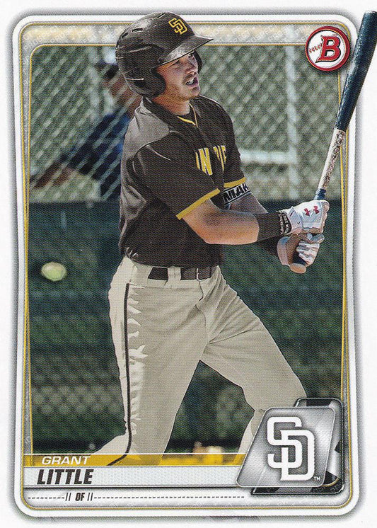 2020 Bowman Prospects Grant Little BP-133 San Diego Padres
