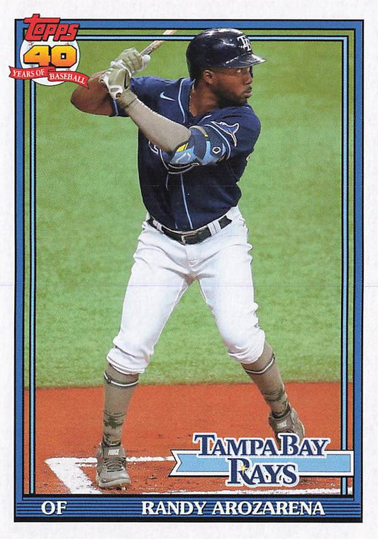 2021 Topps Archives Randy Arozarena #189 Tampa Bay Rays