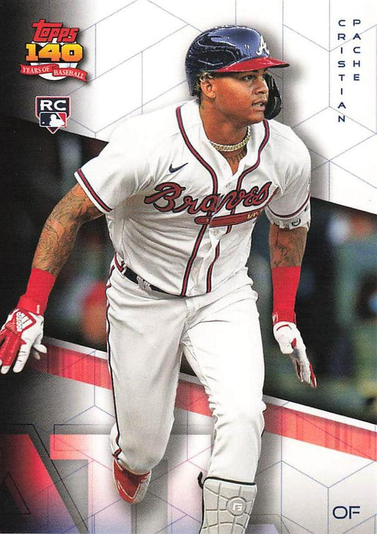 2021 Topps Archives Cristian Pache RC #287 Atlanta Braves