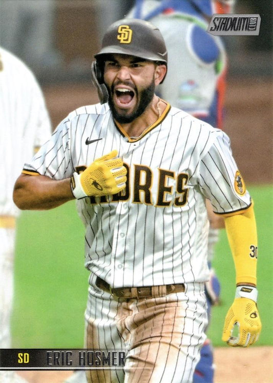2021 Stadium Club  Eric Hosmer  #158 San Diego Padres