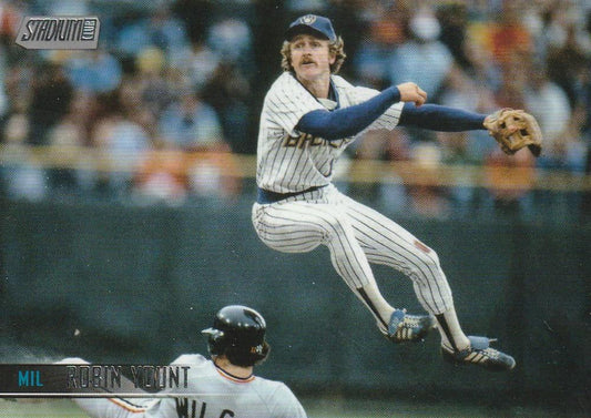 2021 Stadium Club  Robin Yount  #253 Milwaukee Brewers