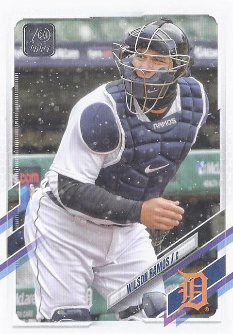 2021 Topps Update Wilson Ramos  US15 Detroit Tigers