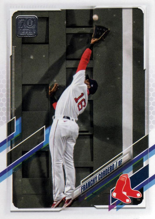 2021 Topps Update Franchy Cordero  US96 Boston Red Sox