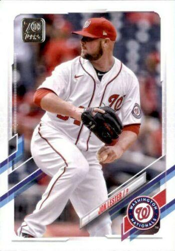 2021 Topps Update Jon Lester  US100 Washington Nationals