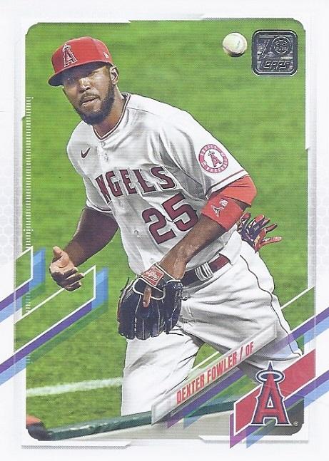 2021 Topps Update Dexter Fowler  US130 Angels