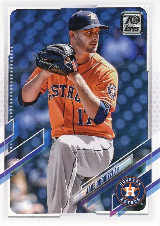 2021 Topps Update Jake Odorizzi  US139 Houston Astros
