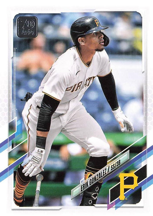 2021 Topps Update Erik Gonzalez  US160 Pittsburgh Pirates