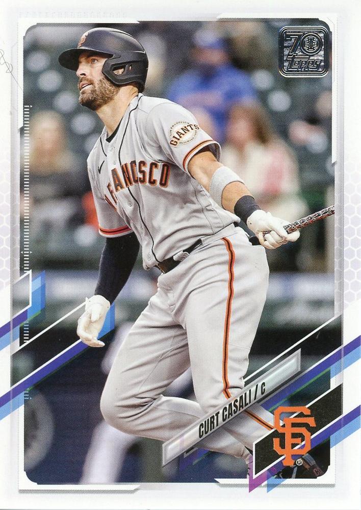 2021 Topps Update Curt Casali  US202 San Francisco Giants