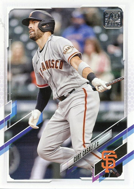 2021 Topps Update Curt Casali  US202 San Francisco Giants