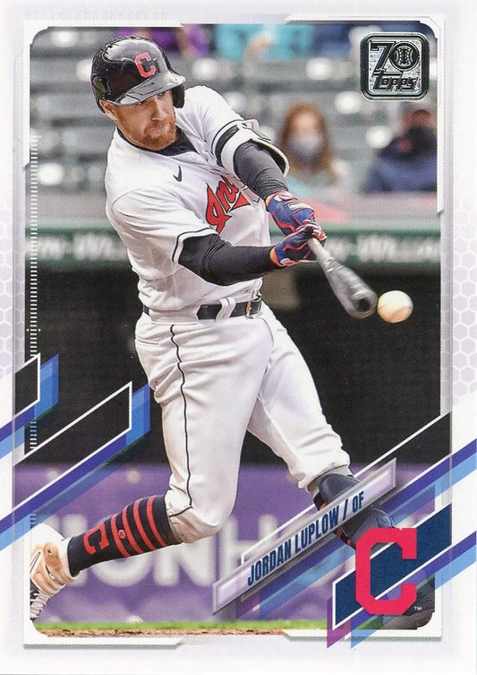 2021 Topps Update Jordan Luplow  US209 Cleveland Indians