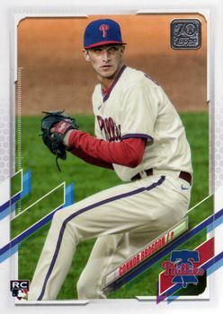 2021 Topps Update Connor Brogdon Rookie US218 Philadelphia Phillies