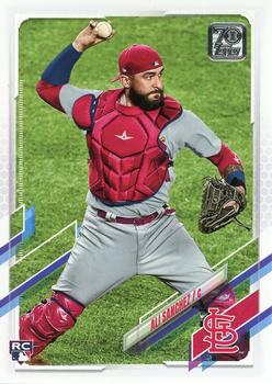 2021 Topps Update Ali Sanchez Rookie US244 St. Louis Cardinals