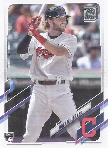 2021 Topps Update Owen Miller Rookie US260 Cleveland Indians