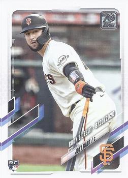 2021 Topps Update Joey Bart Rookie Debut US267 San Francisco Giants
