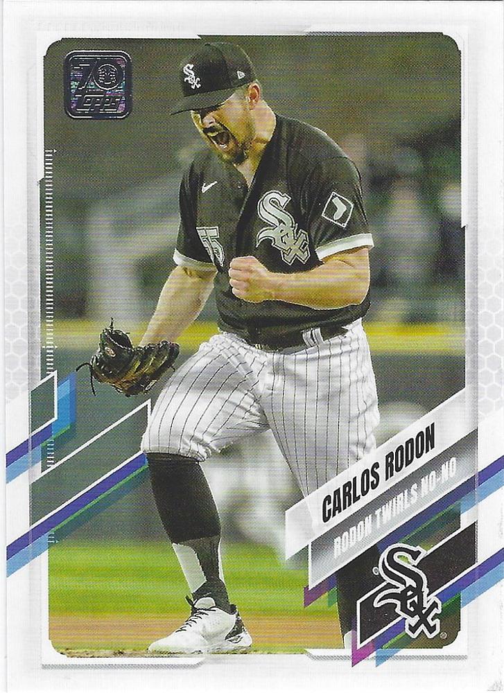 2021 Topps Update Carlos Rodon Season Highlight US288 Chicago White Sox