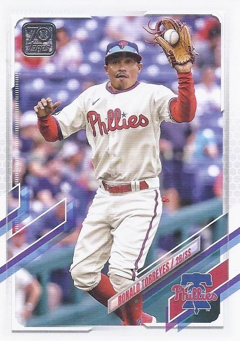 2021 Topps Update Ronald Torreyes  US324 Philadelphia Phillies
