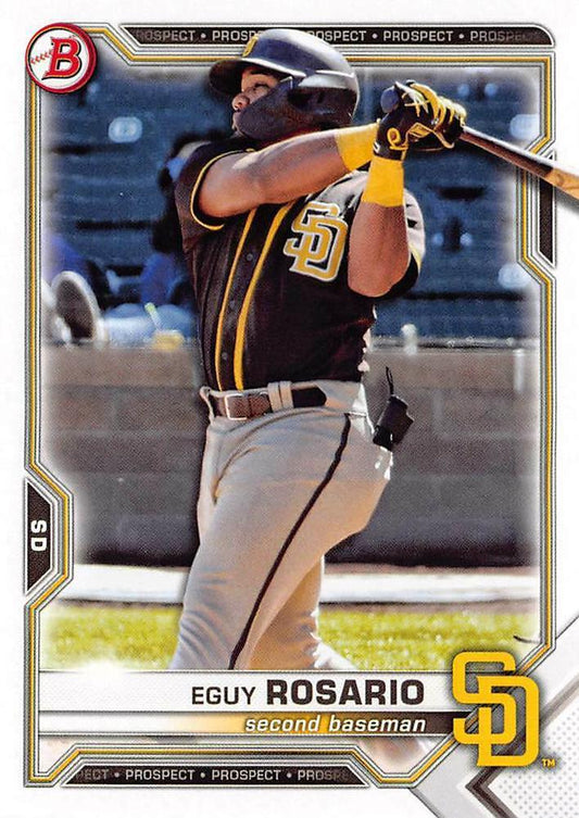 2021 Bowman Draft Eguy Rosario BD-33 San Diego Padres