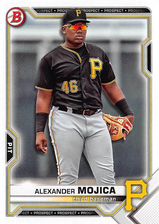 2021 Bowman Draft Alexander Mojica BD-75 Pittsburgh Pirates