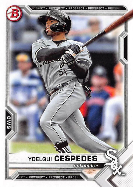 2021 Bowman Draft Yoelqui Cespedes BD-171 Chicago White Sox