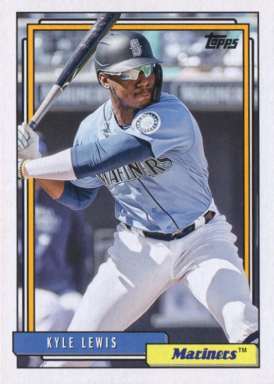 2021 Topps Update Topps 1992 Redux Kyle Lewis  T92-42 Seattle Mariners