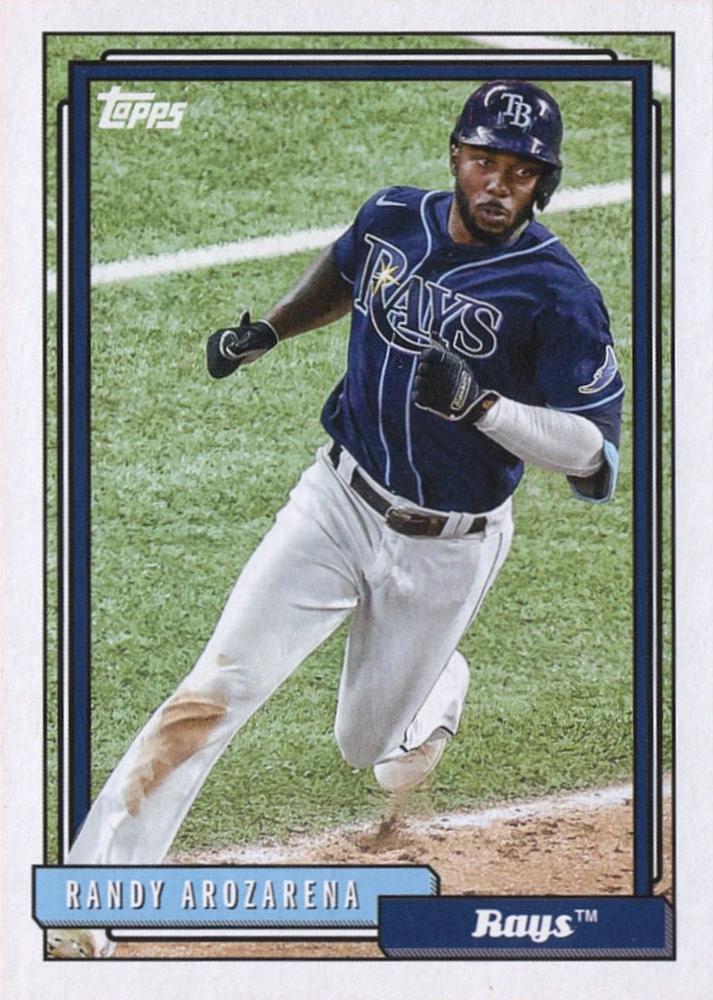 2021 Topps Update Topps 1992 Redux Randy Arozarena  T92-46 Tampa Bay Rays