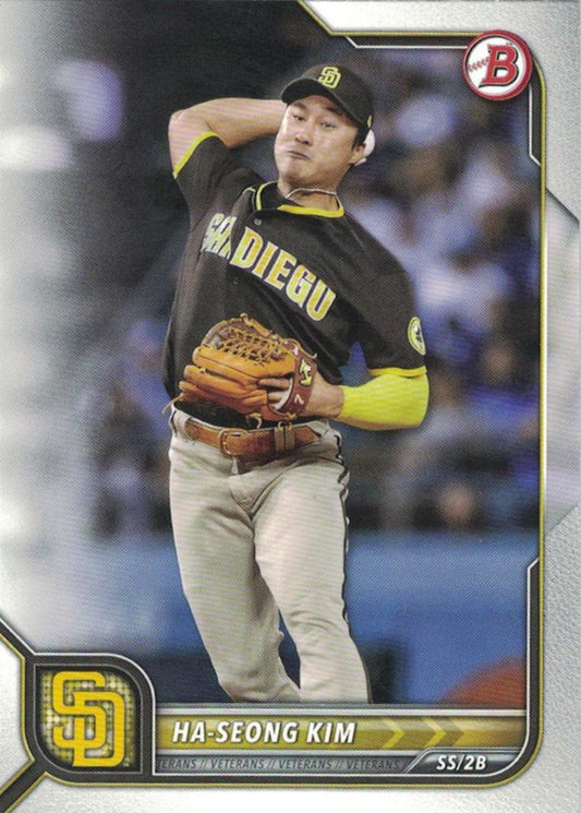 2022 Bowman Ha-Seong Kim #5 San Diego Padres