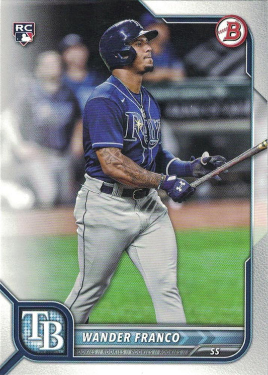 2022 Bowman Wander Franco #12 Tampa Bay Rays