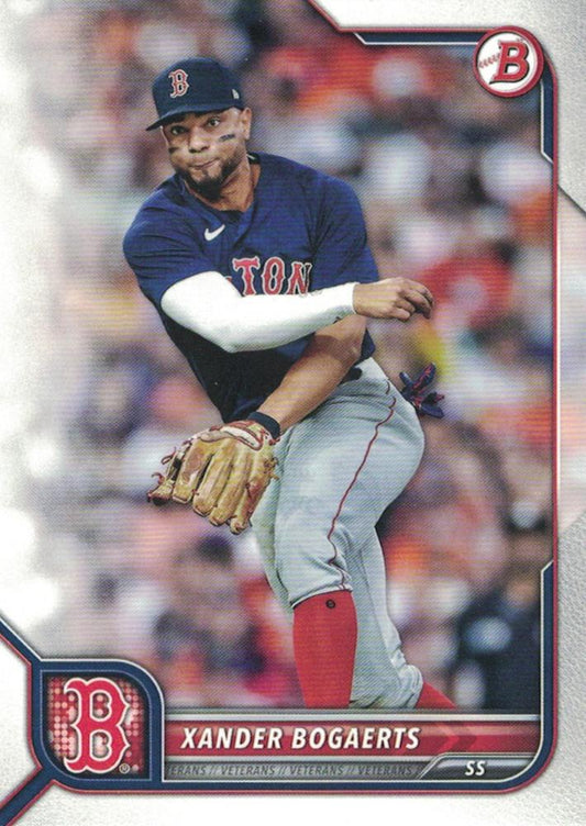 2022 Bowman Xander Bogaerts #15 Boston Red Sox