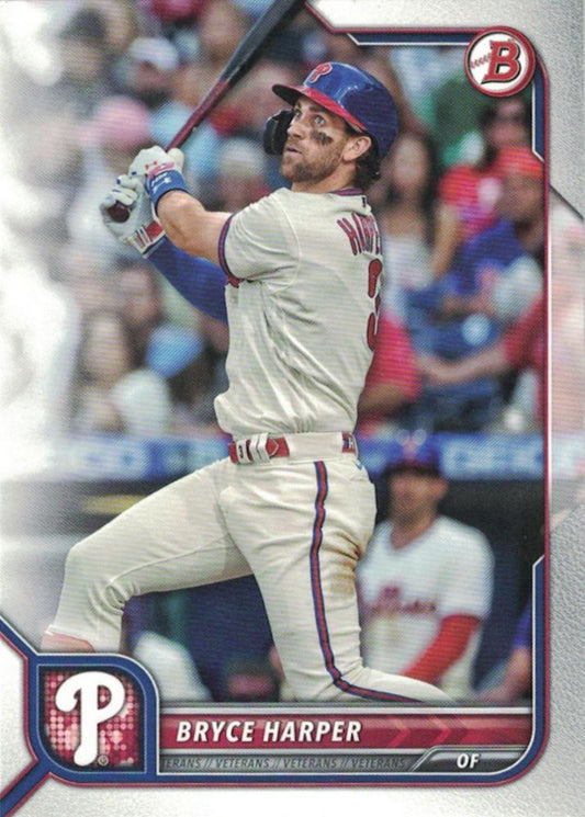 2022 Bowman Bryce Harper #16 Philadelphia Phillies