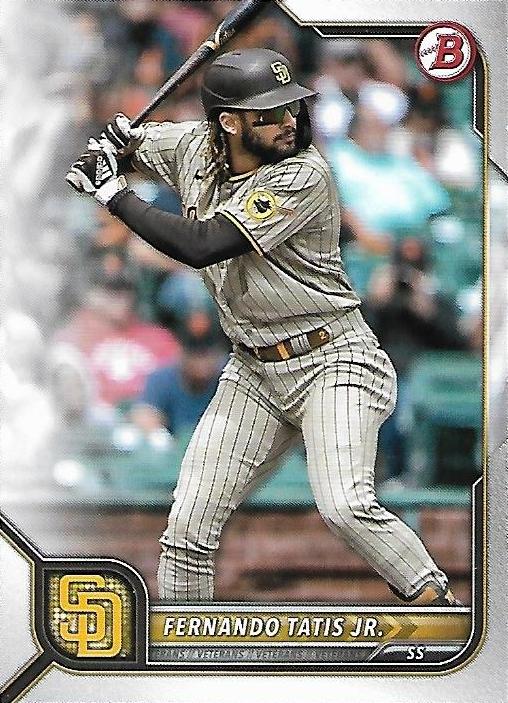 2022 Bowman Fernando Tatis Jr. #34 San Diego Padres