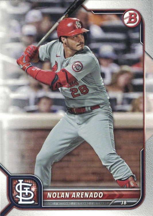 2022 Bowman Nolan Arenado #45 St. Louis Cardinals